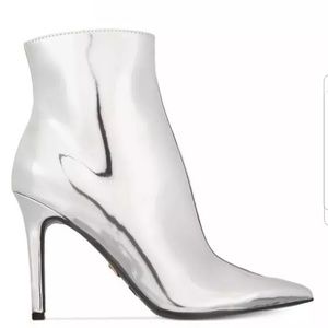 Thalia Sodi Silver Boot